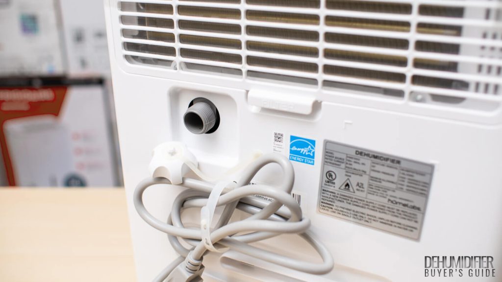 HME1003 drain outlet