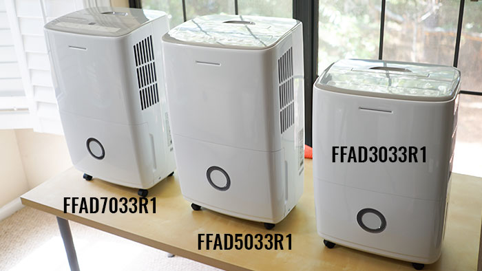 Frigidaire FAD301NWD Energy Star 30-Pint Dehumidifier 